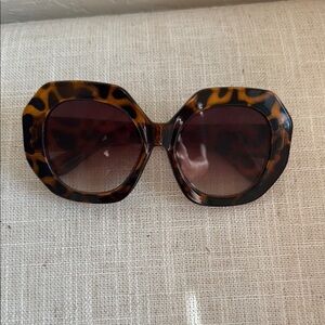 Zara Kids Tortoise Shell Oversized Sunglasses